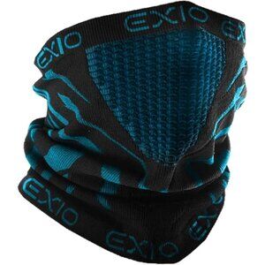 Men's Black/blue Winter Neck Warmer Gaiter Balaclava Windproof Ski Face Mask